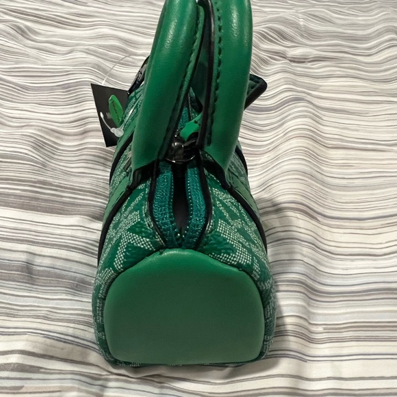 Michael Kors Micro Duffle Keychain Bag, NWT, Green - Picture 4 of 6
